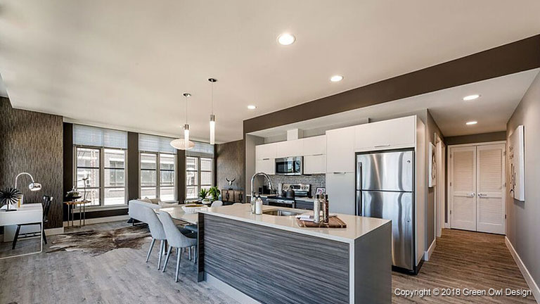 Residential interiors - living areas
